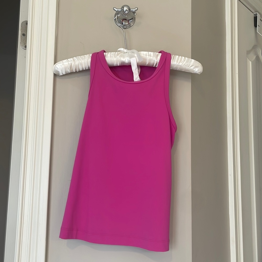 Sonic pink lululemon tank top